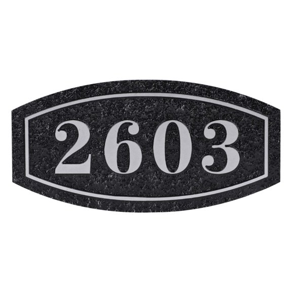 Custom House Number Sign Personalized Number Door Sign Plate Customized Address Plaque Slate Indoor Outddoor Decorative Signs for Home Office Apartment Hotel Room Mailbox Dormitory Yard Garden