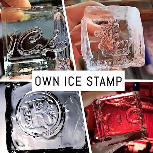 Custom Ice Cube Stamp Personalized Ice Stamps for Cocktails Whiskey ...