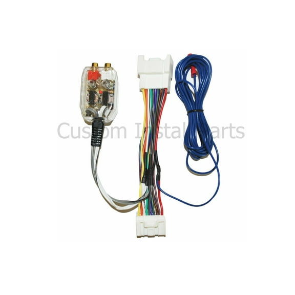 Custom Install Parts Aftermarket Amplifier Subwoofer Adapter Harness for Mitsubishi 2007-2016