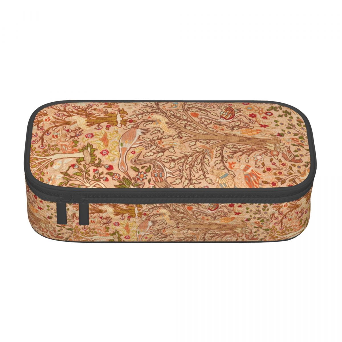 Custom Kawaii Tree Of Life Animal Garden Persian Rug Pencil Cases for s ...