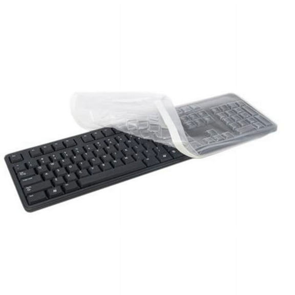 Custom Keyboard Cover For Dell Kb212b 104 Quiet Key Protects From Liquid -