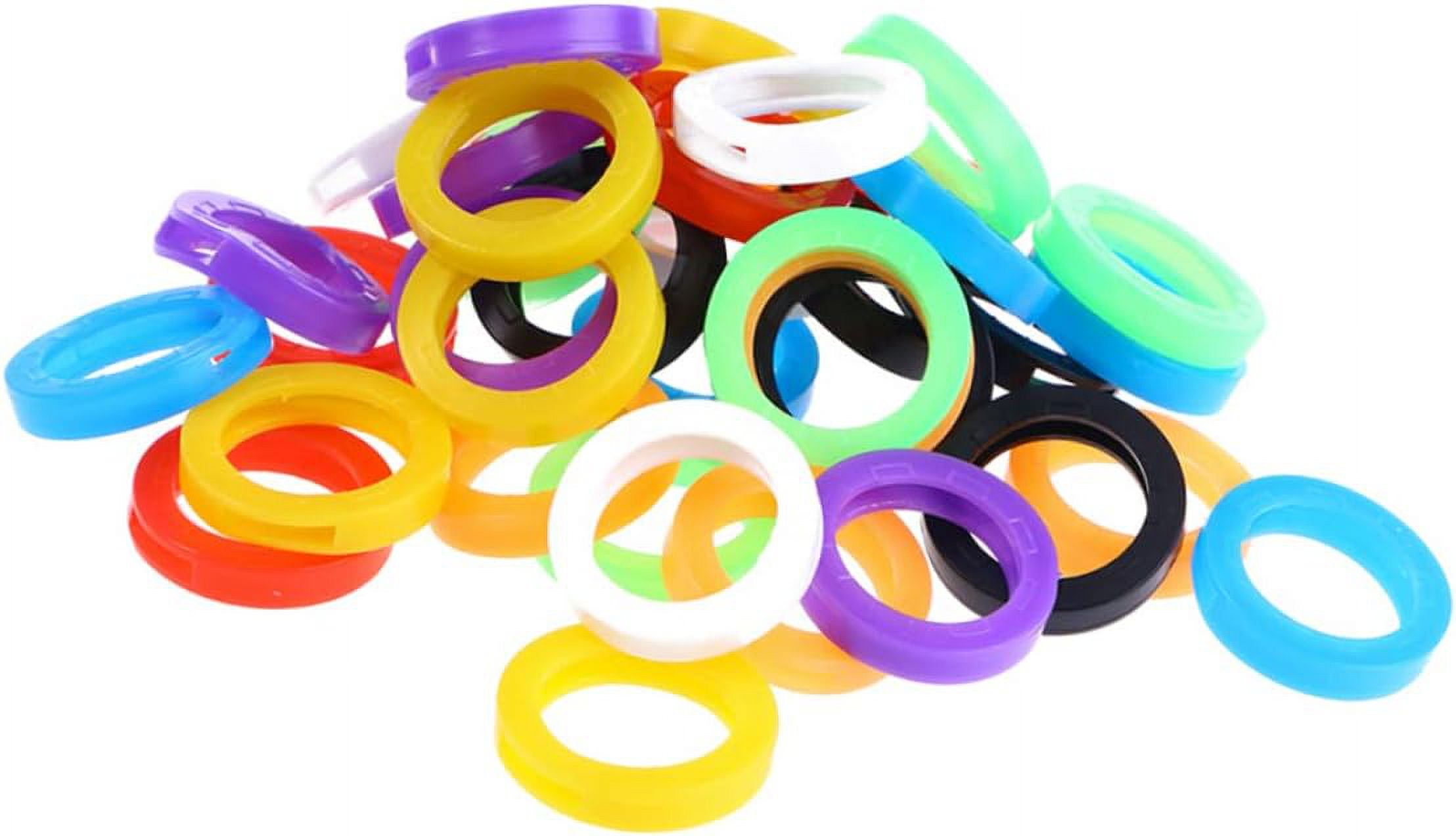 Plastic rings with laser engraving – PLASTICA PRO Ltd.
