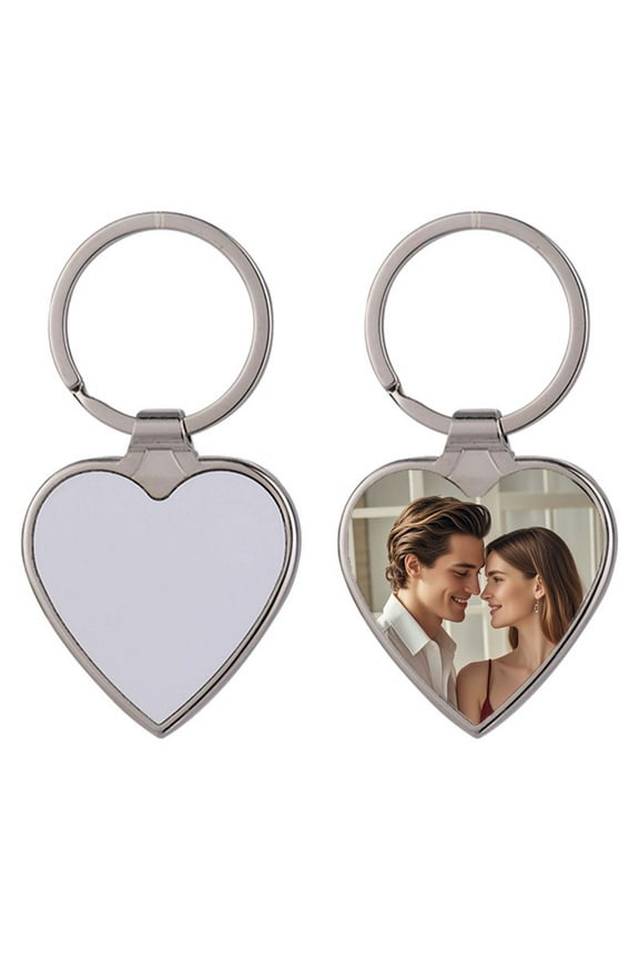Custom Keychain with Picture Personalized Engraving Photo Text Keychains Customized Key Chain for Men Boyfriend Lovers