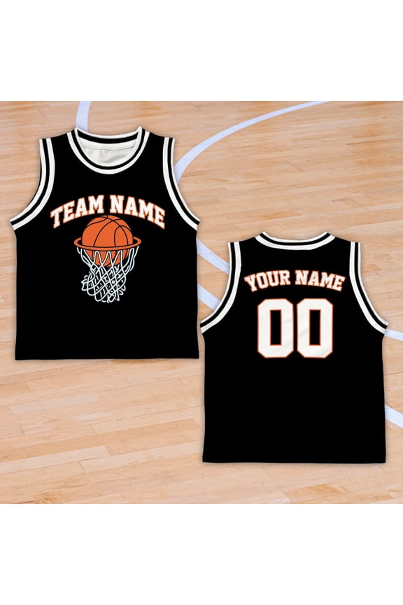Custom Kids Basketball Jersey, Personalized Basketball Jersey, Basketball Jersey Tank Top, Basketball Team Shirts, Toddler Basketball Jersey