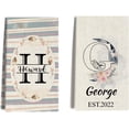 thumbnail image 1 of Custom Kitchen Towel, Spring Bird Personalized Dish Towels Tea Towel | Family Name Hand Towel | Kitchen Decor | Housewarming Gift Monogram Dishcloth Wedding Gift (Floral 13), 1 of 6