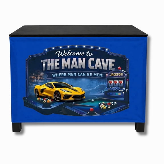 Custom LED Mini Fridge Stand, Heavy Duty Appliance Stand for Mini Refrigerator, Microwave Stand, Slot Machine & Toolbox, Man Cave Furniture and Game Room Décor
