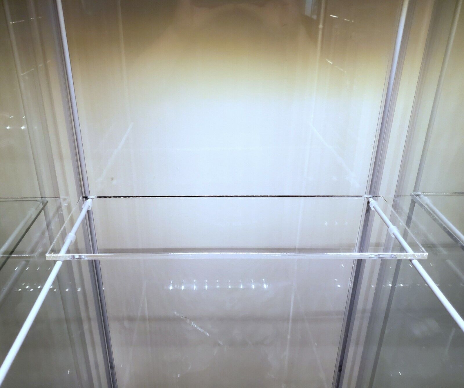 Custom Laser Cut Acrylic Half Shelf for IKEA Detolf Type "C