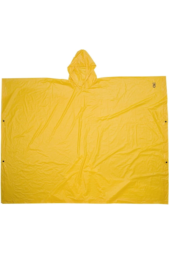 Custom Leather Craft Lightweight PVC Poncho, (Men)