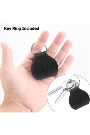 Custom Leather Keychain with Photo Pocket for Gift and Keepsake with Personalized and Durable Material for Cherished Memories