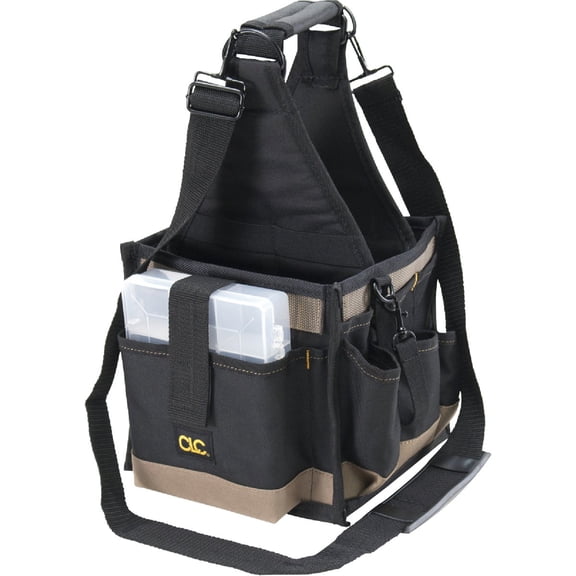 CLC Custom LeatherCraft Electrical and Maintenance Tool Pouch 1526 - 25 Pocket - Black — Residential Use, Standard Application