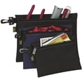 thumbnail image 1 of Custom Leathercraft 1100 3 Multipurpose Clip On Zippered Bags Set, 1 of 5