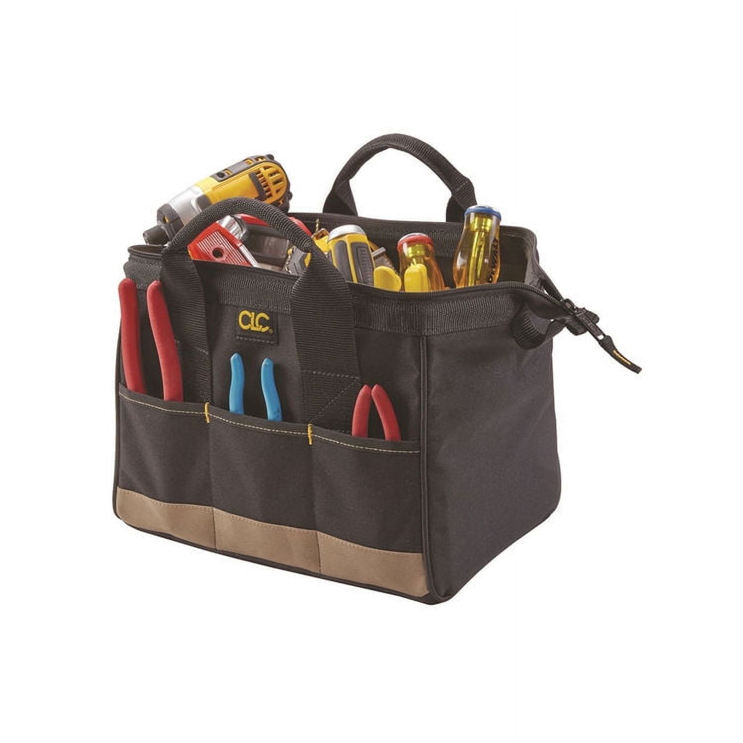 Custom Leathercraft 1161 12" 23 Pocket Standard BigMouth™ Tool Bag