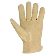 Custom Leathercraft Large Split Cowhide Driver Men's Work Gloves
