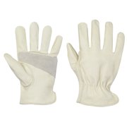 Custom Leathercraft Medium Top Grain Pigskin Driver Mens Work Gloves