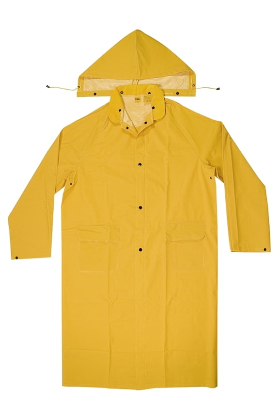 -R105X 2 pc. Heavyweight PVC Trench Coat - XL