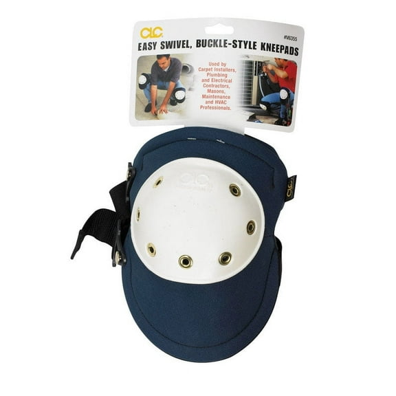 Custom Leathercraft V6355 Buckle Style Easy-Swivel Kneepads