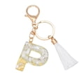 thumbnail image 1 of Custom Letter Keychain Translucent Resin Pendant Name Keyring Durable Stylish Accessory for Keys Bags, 1 of 9
