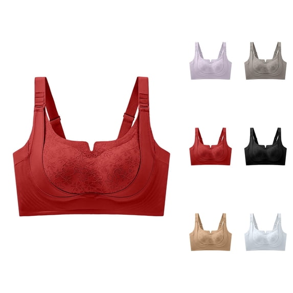 Custom-Lift Bust Shaping Bra Breathable Comfort Lifting Anti-Sagging Bras Full Coverage Seamless Push Up Bra