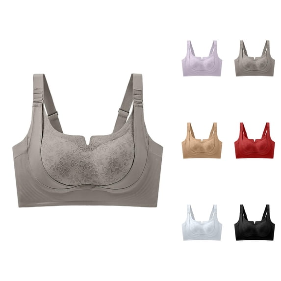 Custom-Lift Bust Shaping Bra Breathable Comfort Lifting Anti-Sagging Bras Full Coverage Seamless Push Up Everyday Bra