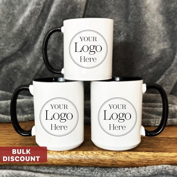 Custom Logo Coffee Mug Logo Mug Mug With Logo Company Logo Mug Business Logo Mug Personali
