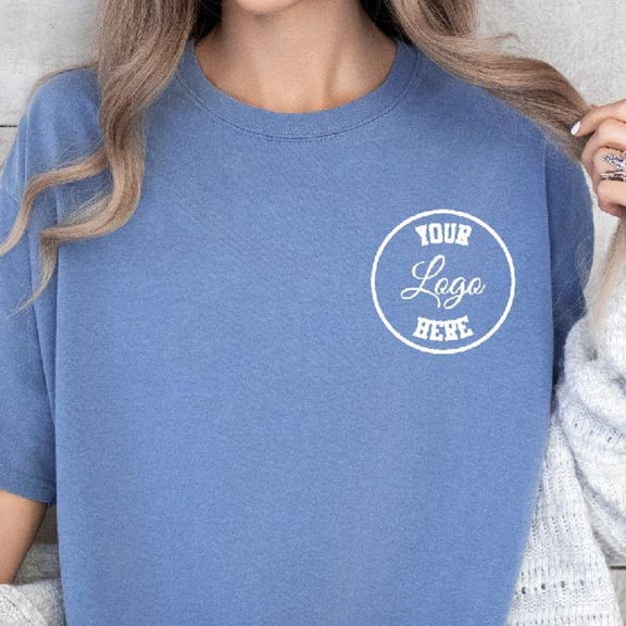 Custom Logo Custom Text Personalized Custom Tshirt Custom Logo Shirts Customizable Shirt