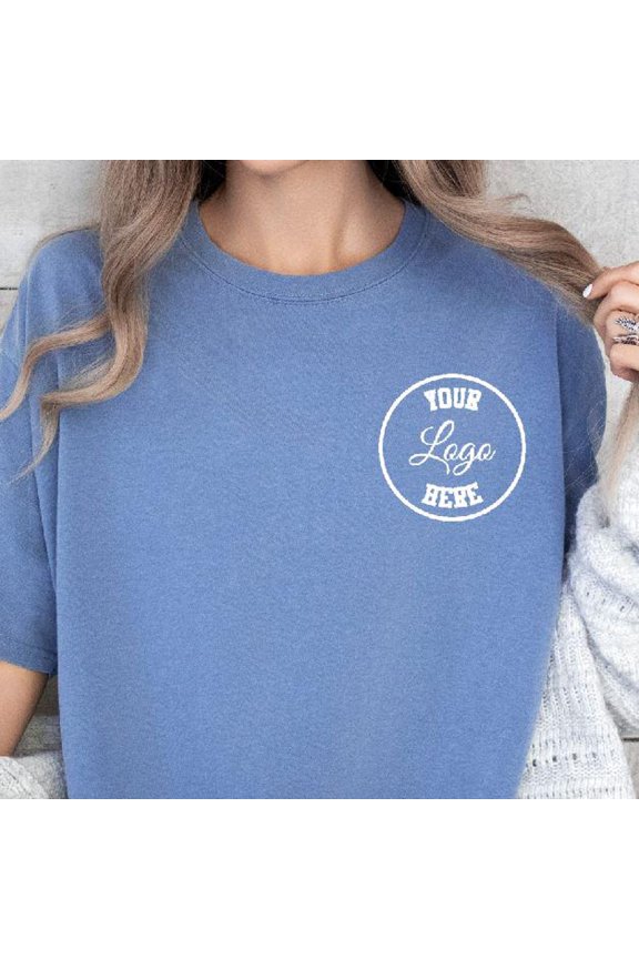 Custom Logo Custom Text Personalized Custom Tshirt Custom Logo Shirts Customizable Shirt