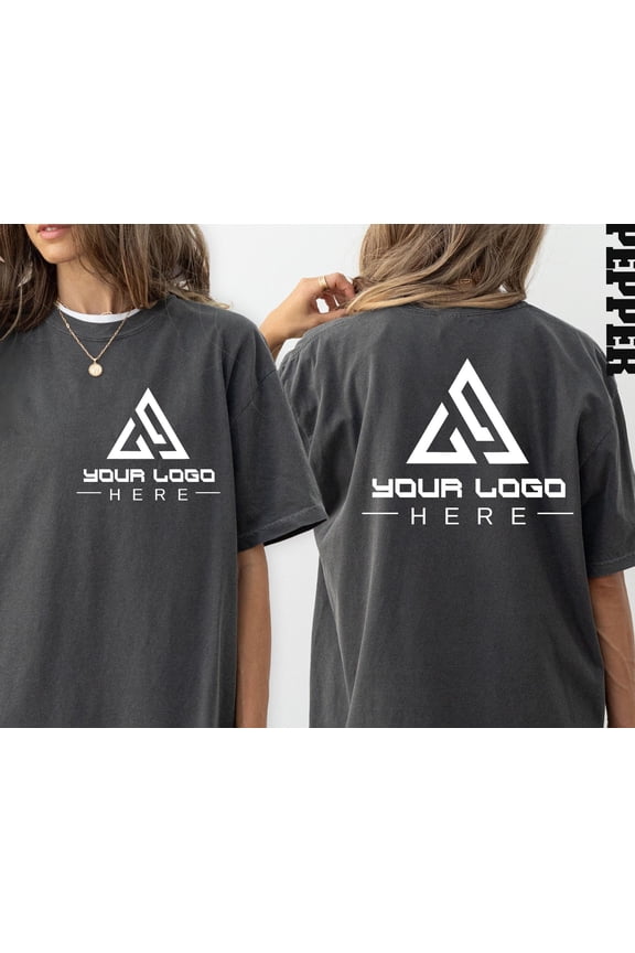 Custom Logo Shirt Custom Logo Back And Front Shirt Custom Text Photo TShirt Custom Shirt P