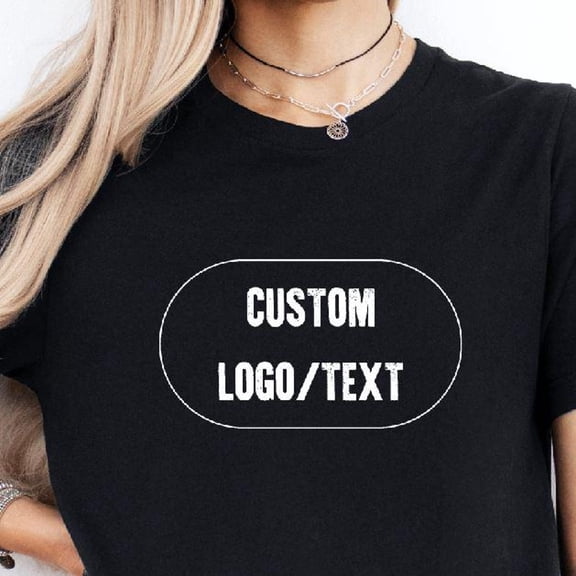 Custom Logo Shirt Custom Text Shirt Personalized Shirt Custom Tshirt Custom Logo Shirts Cu