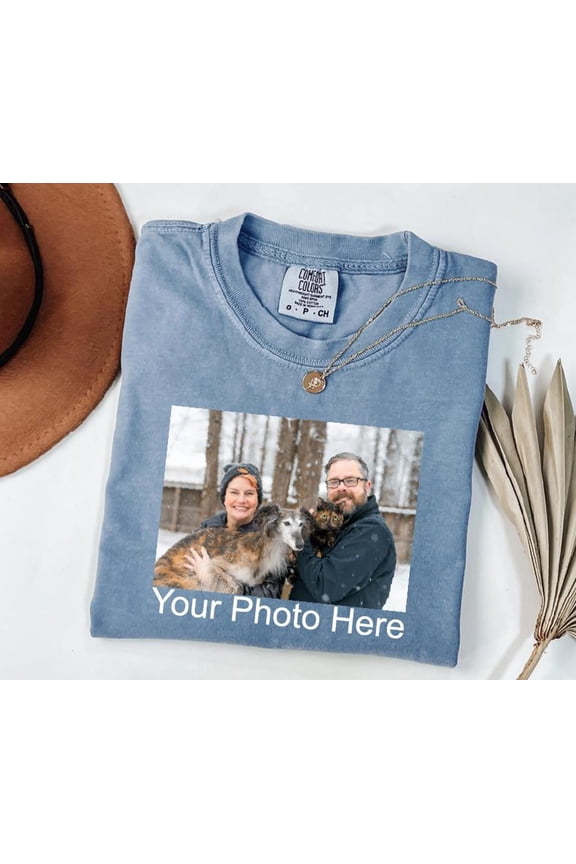 Custom Logo Shirt Personalized Text Tshirt Your Photo Shirt Custom Picture Tshirt Personal