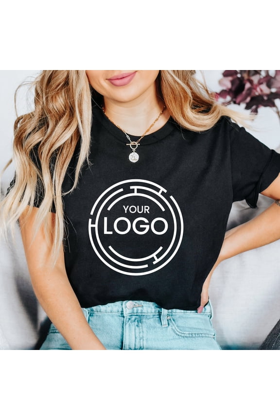 Custom Logo Shirt Your Logo Shirt Company Logo Shirt Your Text Here Tee Personalized Shirt