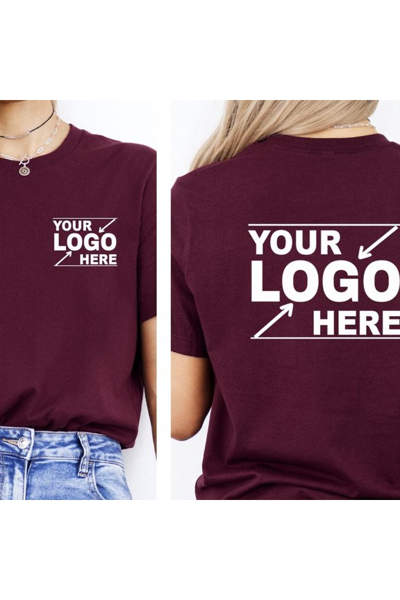 Custom Logo Shirts Personalized Logo Shirt Custom Design Shirt Custom Text Shirt Team Logo