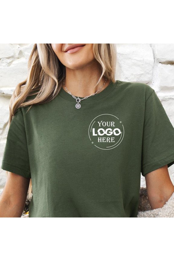 Custom Logo Shirts Personalized Logo T shirt Custom Design Shirt Custom Text Shirt Your Bu