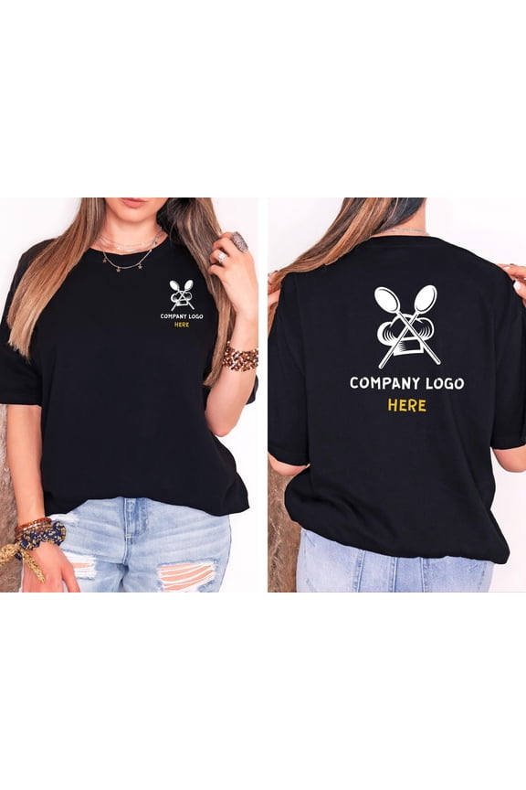 Custom Logo TShirt Business Logo Shirt Personalized Tshirt With Company LogoCustom Text Sh