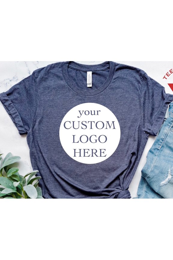 Custom Logo Tshirt Custom Text Tshirt Personalized Tshirt Customizable Unisex Tee Custom P