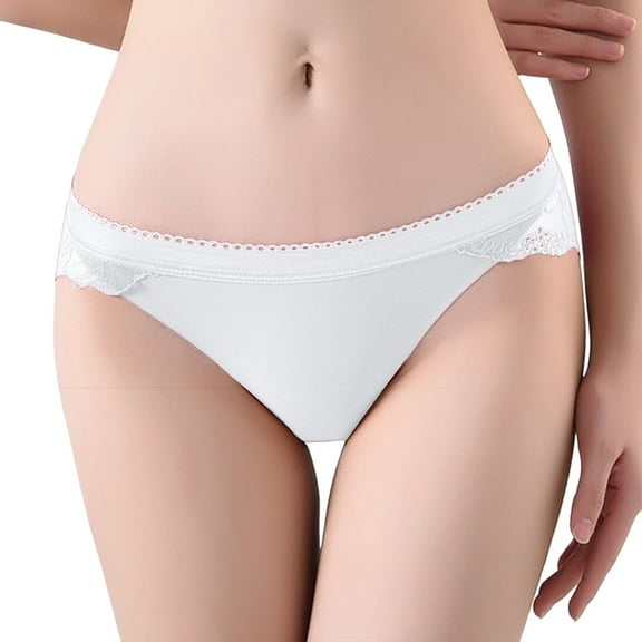 Custom Low Waist Striped Tangas No Show Bikini Custom Thongs Women Underwear Panties Cotton Thong