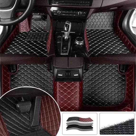 Custom Luxury Floor Car Floor Mats Compatible with BMW All Models 1998-2023