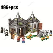 Custom MOC Same as Major Brands! Harry Potter Wizards 35 Different Sets: Chess Knight Bus Great Hall Tower Castle Office Willow Express 4 Privet Drive Burrow Blocks