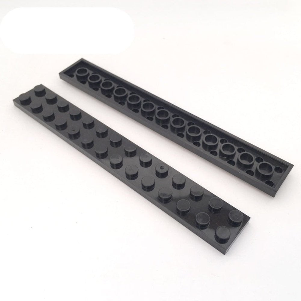 Custom MOC Same as Major Brands! Part: Plate 2X14 Building Blocks Parts ...