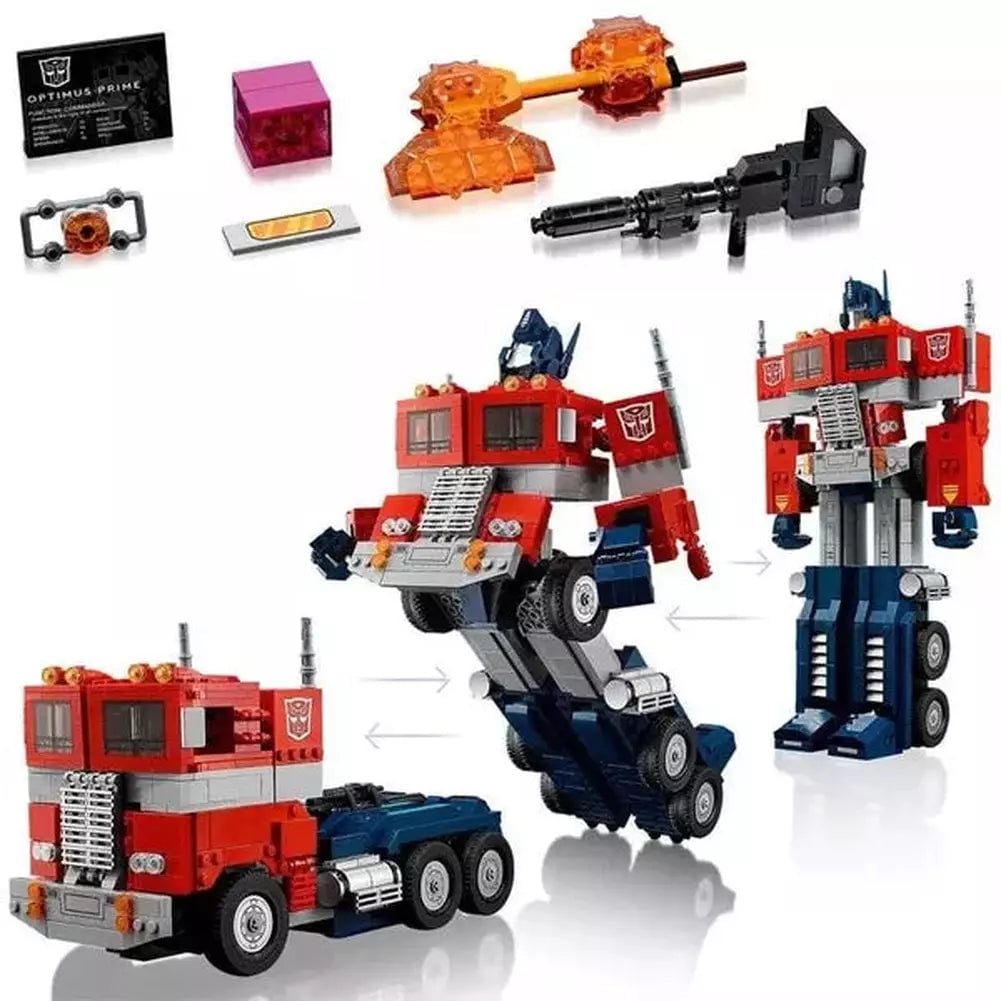 Custom MOC Same as Major Brands! 1508 PCS Optimus Prime Building Blocks