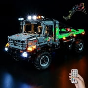 Custom MOC Same as Major Brands! LED Lighting Set DIY toys Technic 42129 4x4 Trial Truck (Not Included Building Blocks)