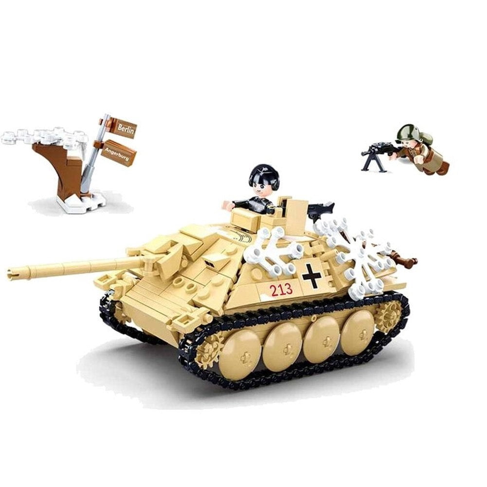 Voiture Blindée Humvee H1 Tout-terrain En Blocs De Construction - Modèle MOC 265+ Pièces - Jouet Militaire Sluban