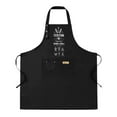 thumbnail image 1 of Custom Made & Appa Design 2 Pack Adjustable Bib Apron with 2 Pockets for Cooking & Crafting - Perfect for Men & Women, 1 of 6