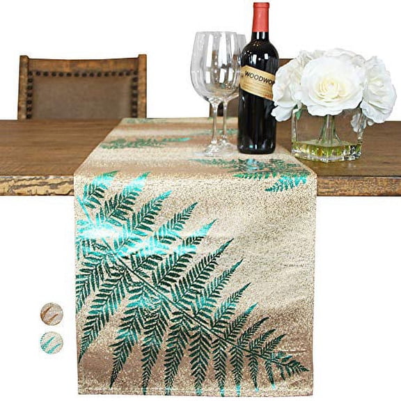 Custom Made Deluxe Yellow Placemats 14 x 19 Inch Gold Yarn Metallic Placemat for Dining Table Protects Against Scratches, Dents, Spills