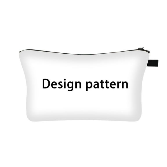 Custom Makeup Bag Travel Cosmetic Pouch Durable Lightweight Toiletry Organizer for Women Portable Leather Zipper Storage Purse Clutch