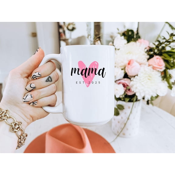Custom Mama Mug Gift for Mothers Day Best Mom Ever Mug Gift from Daughter Personalized Funny Mom Birthday Gift From Son Coffee Mug Gift