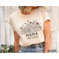 thumbnail image 1 of Custom Mama T-Shirt with Kids' Names, Personalized Mom Shirt, Mother’s Day Gift, Plus Size Mama Tee, 1 of 5