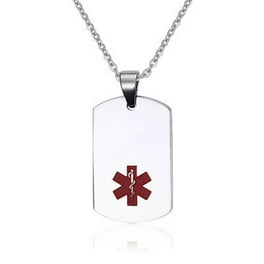 Medical necklace walmart best sale