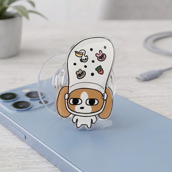 Custom Meme Phone Grip, Custom Face Phone Socket, Hilarious Gift for Friends
