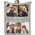 thumbnail image 1 of Custom Memorial Blanket for Loss of Loved One - A Letter from Heanven Sympathy Blanket Loss of Dad Mom Husband Wife Friend in Loving Memory Blanket Personalized Blankets, 1 of 5