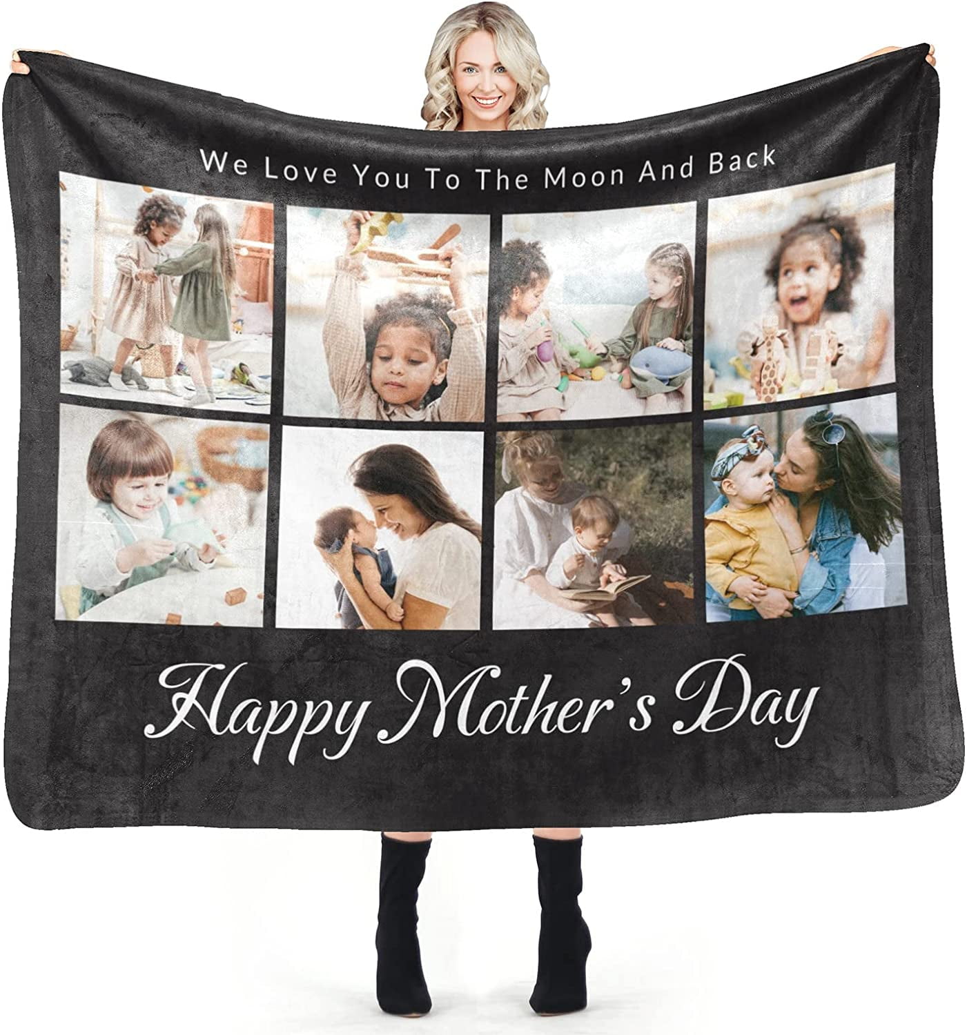 Custom Memorial Blankets with Photo Personalized in Loving Memory ...